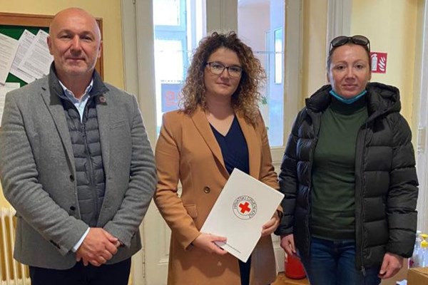 Hrvatski Crveni križ uručio donaciju Domu za odgoj djece i mladeži Rijeka